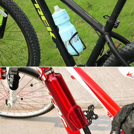 Portable Drinking Cup Water Bottle Cage Holder Bottle Carrier Bracket Stand for Bike, Silver, Red, Black, Blue, Gold