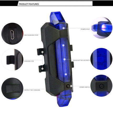 AQY-093 Detachable USB Rechargeable LED Bike Taillight