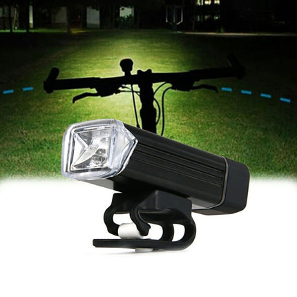 MC-QD001 180 Lumens USB Rechargeable LED Bright Aluminum Light with Handlebar Mount