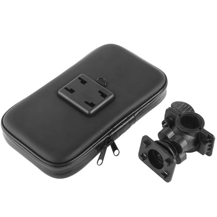 Bicycle Handlebar Mount Holder Waterproof / Sand-proof / Snow-proof / Dirt-proof Zipper Touch Bag, Suitable for Galaxy Note III / N9000 & Mega 6.3 / i9200