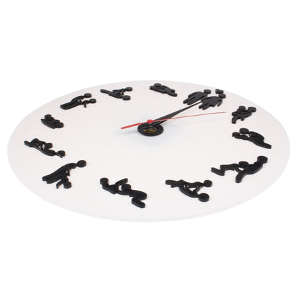 Sex Position Clock / Novelty Wall Clock Adult Clock