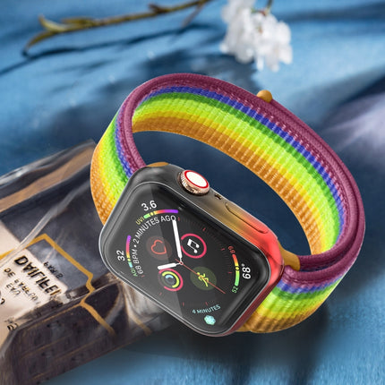 For Apple Watch Series 4/5/6 & Watch SE 1/2/3 44mm Gradient All-inclusive TPU Protective Case
