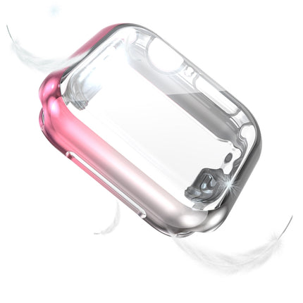 For Apple Watch Series 4/5/6 & Watch SE 1/2/3 44mm Gradient All-inclusive TPU Protective Case