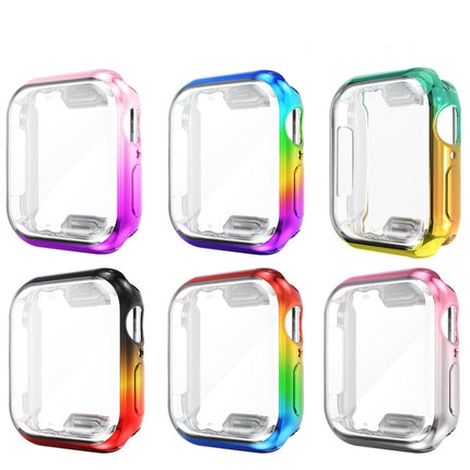 For Apple Watch Series 4/5/6 & Watch SE 1/2/3 40mm Gradient All-inclusive TPU Protective Case