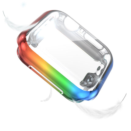 For Apple Watch Series 4/5/6 & Watch SE 1/2/3 40mm Gradient All-inclusive TPU Protective Case