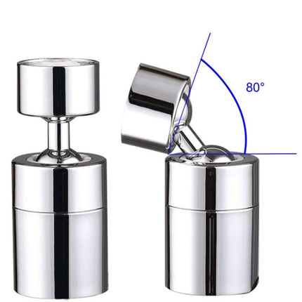 Dual-Function Faucet Spout Bubbler Splash-Proof Two-Function Kitchen Copper Filter