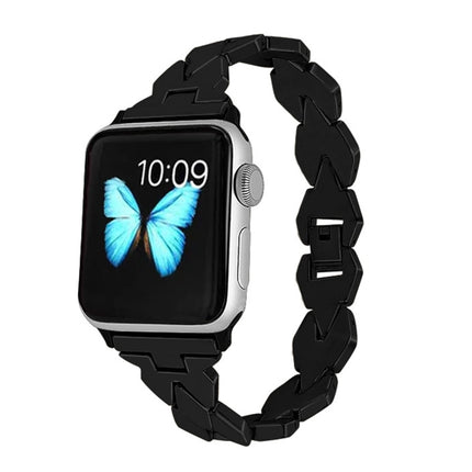 Apple Watch Series 5 & 4 40mm / 3 & 2 & 1 38mm Diamond Stainless Steel Band, For Apple Watch Series 5 & 4 40mm - DealBuddy