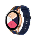 20mm For Huami Amazfit GTS / Samsung Galaxy Watch Active 2 / Huawei Watch GT2 42MM Striped Silicone Strap