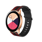 20mm For Huami Amazfit GTS / Samsung Galaxy Watch Active 2 / Huawei Watch GT2 42MM Striped Silicone Strap - DealBuddy