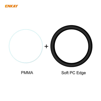 2 PCS ENKAY Hat-Prince 3D Full Screen Soft PC Edge + PMMA HD Screen Protector Film, For Huawei Watch GT 2 42mm, For Samsung Galaxy Active 2 40mm, For Samsung Galaxy Active 2 44mm, For Xiaomi Mi Band 4, For Fitbit Versa 2 - DealBuddy