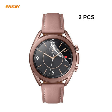 2 PCS ENKAY Hat-Prince Clear HD PET Screen Protector Film, For Samsung Galaxy Watch3 45mm, For Samsung Galaxy Watch3 41mm - DealBuddy