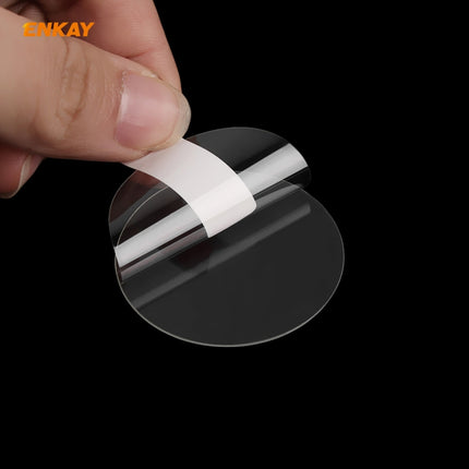 For Samsung Galaxy Watch 3 41mm 2 in 1 ENKAY Hat-Prince Electroplate Soft TPU Case + 0.2mm 9H 2.15D Curved Edge Tempered Glass Film - DealBuddy