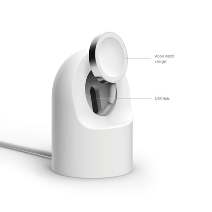 Retro Round Base Silicone Bracket For Apple Watch