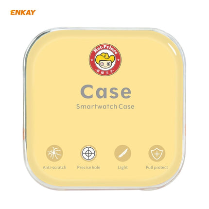 ENKAY Hat-prince Full Coverage TPU Case + Tempered Glass Protector for Apple Watch Series 6 / 5 / 4 / SE 44mm
