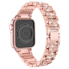 For Series 7 41mm / 6 & SE & 5 & 4 40mm / 3 & 2 & 1 38mm / Rose Gold