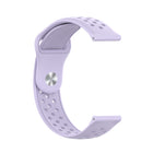 For Samsung Galaxy S3 / Galaxy Watch 46mm Vent Hole Silicone Watch Strap