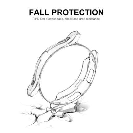 ENKAY Hat-Prince Full Coverage Transparent Soft Case TPU HD Clear Cover + Tempered Glass Protector, For Samsung Galaxy Watch4 Classic 42mm, For Samsung Watch4 Classic 46mm - DealBuddy
