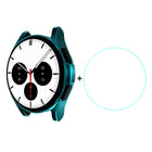 ENKAY For Samsung Galaxy Watch4 Classic 42mm ENKAY Hat-Prince Full Coverage Electroplate Soft Case TPU HD Clear Cover + Tempered Glass Protector, For Samsung Galaxy Watch4 Classic 42mm - DealBuddy