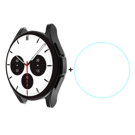 For Samsung Galaxy Watch4 Classic 46mm ENKAY Hat-Prince Full Coverage Electroplate Soft Case TPU HD Clear Cover + Tempered Glass Protector, For Samsung Galaxy Watch4 Classic 46mm - DealBuddy
