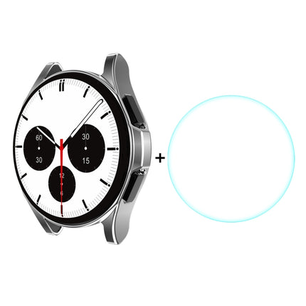 For Samsung Galaxy Watch4 Classic 46mm ENKAY Hat-Prince Full Coverage Electroplate Soft Case TPU HD Clear Cover + Tempered Glass Protector, For Samsung Galaxy Watch4 Classic 46mm - DealBuddy