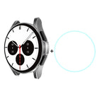 For Samsung Galaxy Watch4 Classic 46mm ENKAY Hat-Prince Full Coverage Electroplate Soft Case TPU HD Clear Cover + Tempered Glass Protector, For Samsung Galaxy Watch4 Classic 46mm - DealBuddy