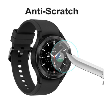 For Samsung Galaxy Watch4 Classic 42mm ENKAY Hat-Prince 0.2mm 9H 2.15D Curved Edge Tempered Glass Screen Protector Watch Film - DealBuddy