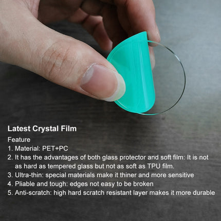 For Samsung Galaxy Watch4 Classic 46mm ENKAY Hat-Prince Crystal Screen Protector Anti-scratch Watch Film, 1 PCS, 2 PCS - DealBuddy