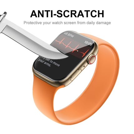 ENKAY Hat-Prince Case Friendly 3D Full Screen PET Curved Hot Bending HD Screen Protector Film For Apple Watch Series 9 / 8 / 7 41mm