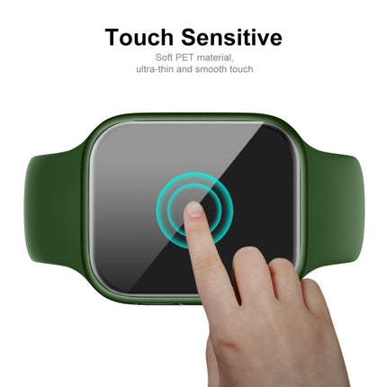 ENKAY Hat-Prince Case Friendly 3D Full Screen PET Curved Hot Bending HD Film For Apple Watch Series 9 / 8 / 7 45mm