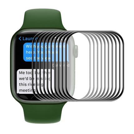 ENKAY Hat-Prince Case Friendly 3D Full Screen PET Curved Hot Bending HD Film For Apple Watch Series 9 / 8 / 7 45mm