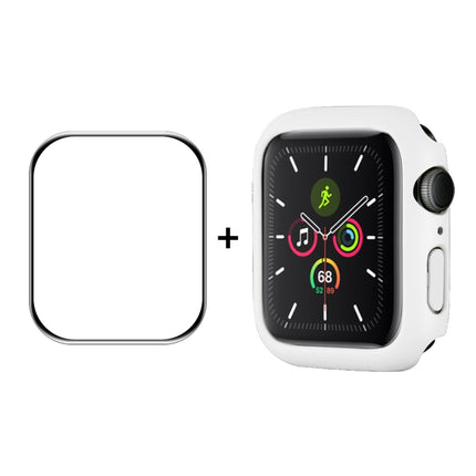 ENKAY Hat-Prince PC Frame + Full Coverage PMMA HD Screen Protector Film for Apple Watch Series 9 / 8 / 7 41mm - DealBuddy