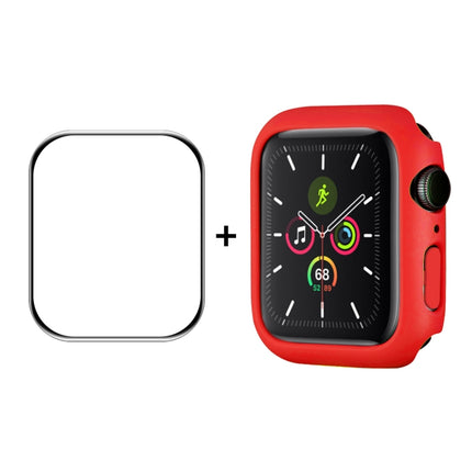 ENKAY Hat-Prince PC Frame + Full Coverage PMMA HD Screen Protector Film for Apple Watch Series 9 / 8 / 7 41mm - DealBuddy