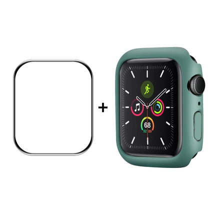 ENKAY Hat-Prince PC Frame + Full Coverage PMMA HD Screen Protector Film for Apple Watch Series 9 / 8 / 7 41mm - DealBuddy