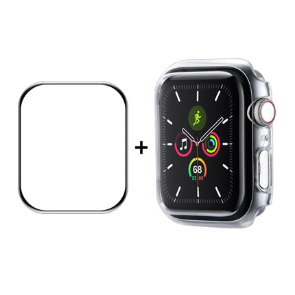 ENKAY Hat-Prince PC Frame + Full Coverage PMMA HD Screen Protector Film for Apple Watch Series 9 / 8 / 7 41mm - DealBuddy