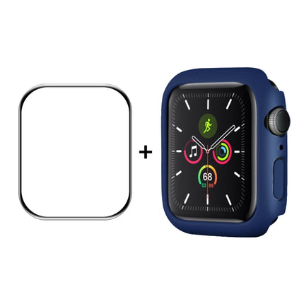 ENKAY Hat-Prince PC Frame + Full Coverage PMMA HD Screen Protector Film for Apple Watch Series 7 45mm