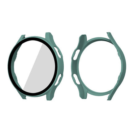 ENKAY Hat-Prince Full Coverage PC Frame + Tempered Glass Protector Composite Case for Samsung Galaxy Watch4 44mm - DealBuddy