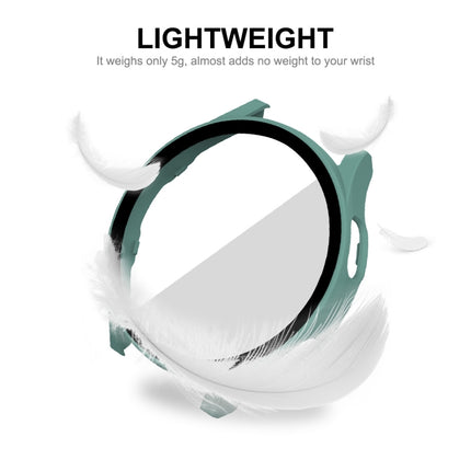 ENKAY Hat-Prince Full Coverage PC Frame + Tempered Glass Protector Composite Case for Samsung Galaxy Watch4 44mm - DealBuddy