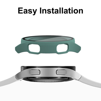 ENKAY Hat-Prince Full Coverage PC Frame + Tempered Glass Protector Composite Case for Samsung Galaxy Watch4 44mm - DealBuddy