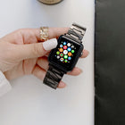 Creative Chain Stainless Steel Metal Strap For Apple Watch Series, 7 41mm / 6&SE&5&4 40mm / 3&2&1 38mm, 7 45mm / 6&SE&5&4 44mm / 3&2&1 42mm - DealBuddy