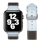 7 45mm / 6&SE&5&4 44mm / 3&2&1 42mm / Black + light blue
