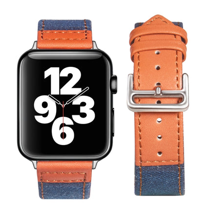 Sliver Buckle Leather Strap For Apple Watch Series, 7 41mm / 6&SE&5&4 40mm / 3&2&1 38mm, 7 45mm / 6&SE&5&4 44mm / 3&2&1 42mm - DealBuddy
