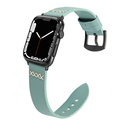 Leather Replacement Strap Watchband For Apple Watch Series