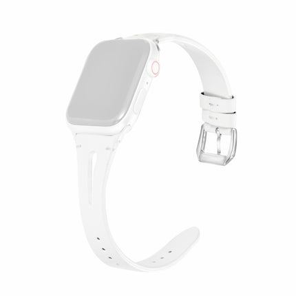Leather Strap For Apple Watch Series, 7 41mm / 6&SE&5&4 40mm / 3&2&1 38mm, 7 45mm / 6&SE&5&4 44mm / 3&2&1 42mm - DealBuddy