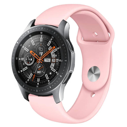 Monochrome Silicone Strap for Apply Samsung Galaxy Watch Active 22mm - DealBuddy