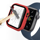 ENKAY Hat-Prince 2 in 1 PC Frame + 9H Tempered Glass Protector Full Coverage Case for Apple Watch Series 7 41mm - DealBuddy