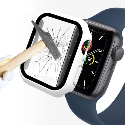 ENKAY Hat-Prince 2 in 1 PC Frame + 9H Tempered Glass Protector Full Coverage Case for Apple Watch Series 7 45mm - DealBuddy