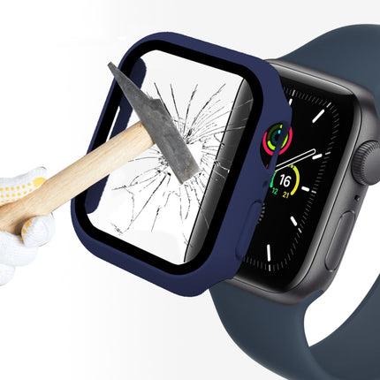ENKAY Hat-Prince 2 in 1 PC Frame + 9H Tempered Glass Protector Full Coverage Case for Apple Watch Series 7 45mm - DealBuddy