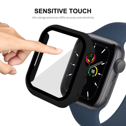 ENKAY Hat-Prince 2 in 1 PC Frame + 9H Tempered Glass Protector Full Coverage Case for Apple Watch Series 7 45mm - DealBuddy