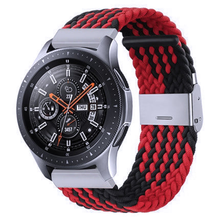 Nylon Braided Metal Buckle Strap for Galaxy Watch 4 20mm, 20mm - DealBuddy