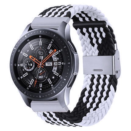Nylon Braided Metal Buckle Strap for Galaxy Watch 4 20mm, 20mm - DealBuddy